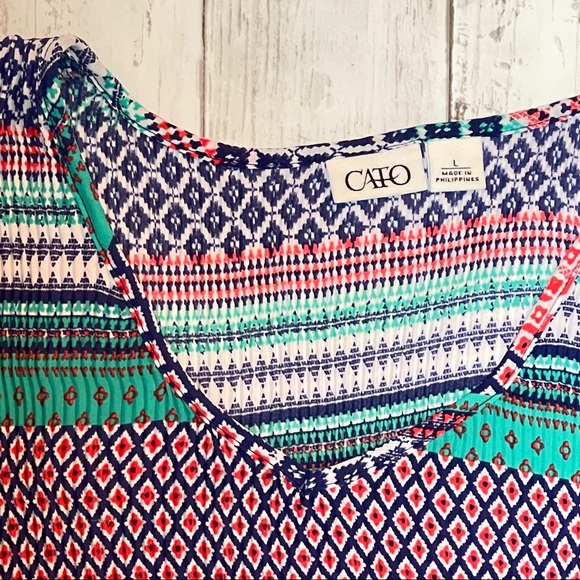 Cato Large accordion style- long stretchy top - Picture 3 of 4